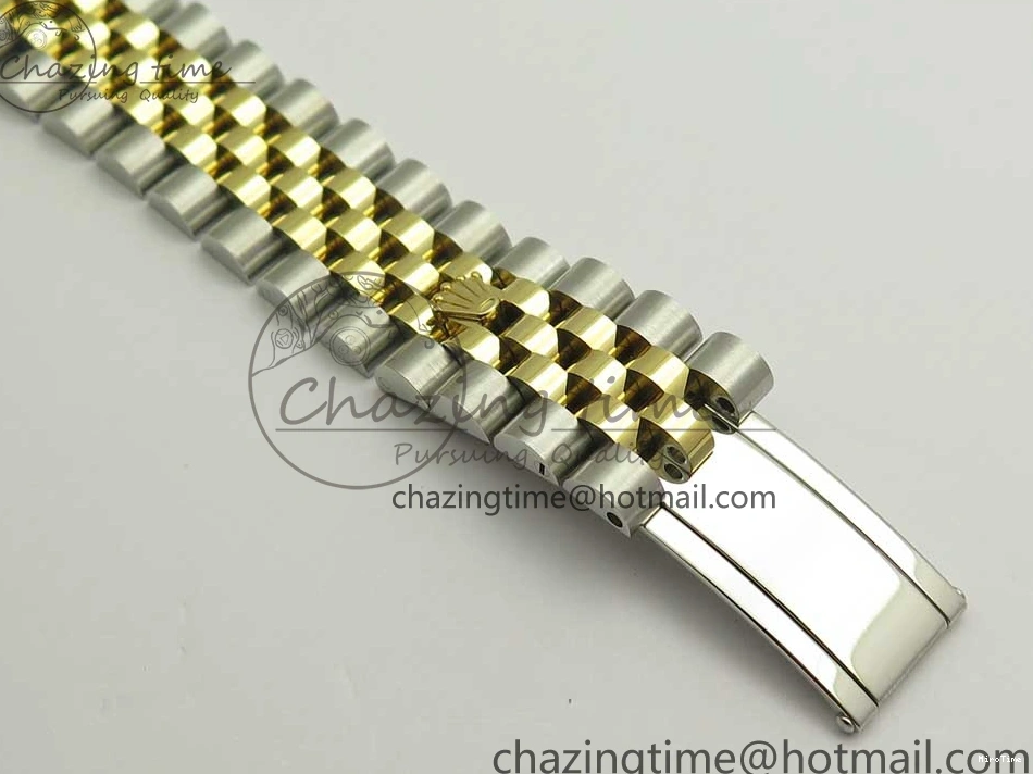 MiroTime 0801 DateJust 36 SS YG 116233 ARF 1:1 Best Edition 904L Steel Black Dial Stick Markers on Jubilee Bracelet SH3135 V EasyMatch 3261